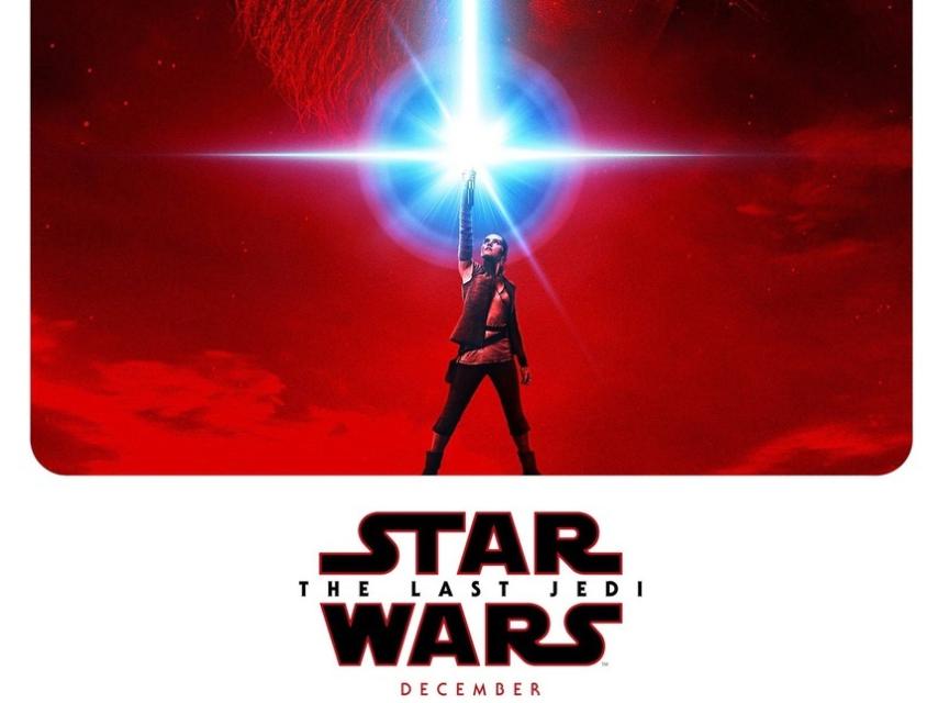 Cartel oficial de Los últimos Jedi.