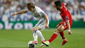 Modric controla ante Thiago