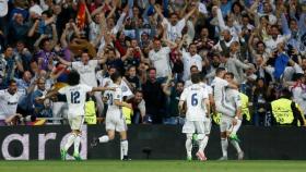 Cristiano celebra su gol