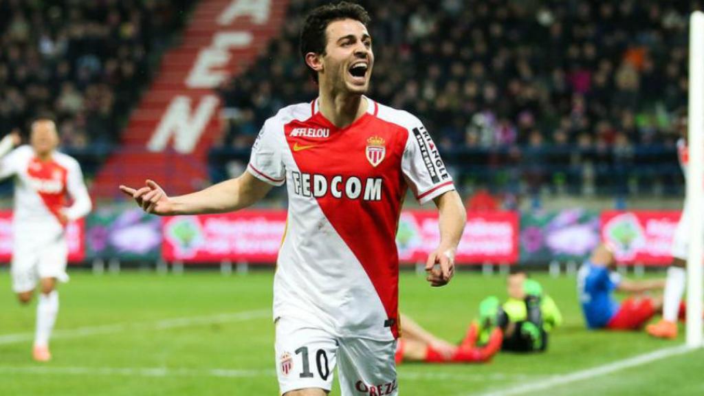 Bernardo Silva celebrando un gol. Foto: asmonaco.com