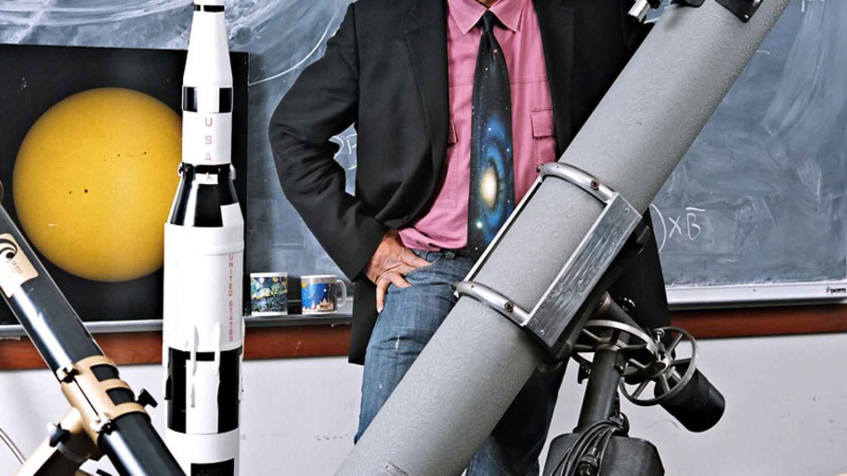 Además de astrofísico y divulgador, Neil deGrasse Tyson dirige el Planetario Hayden.