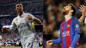 Cristiano Ronaldo y Messi. Fuentes: fcbarcelona.es