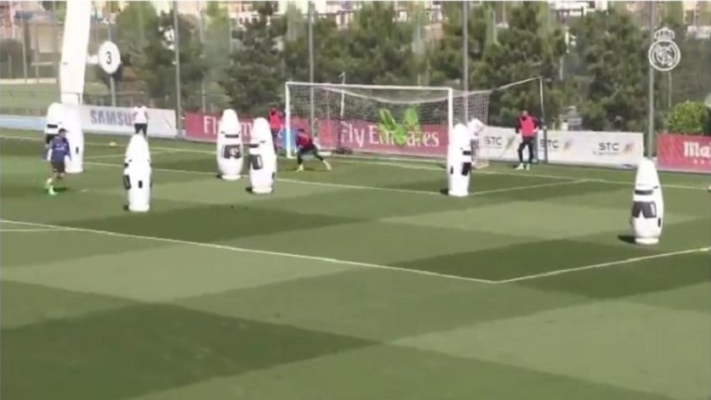 Entrenamiento del Real Madrid // realmadrid.com