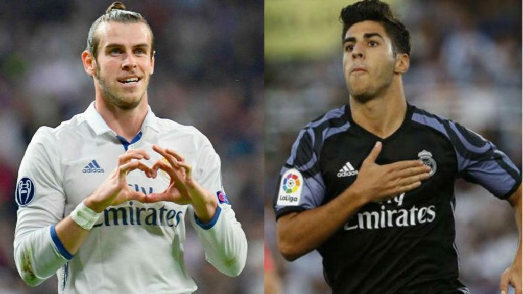 Bale y Asensio.