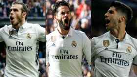 Bale, Isco y Asensio