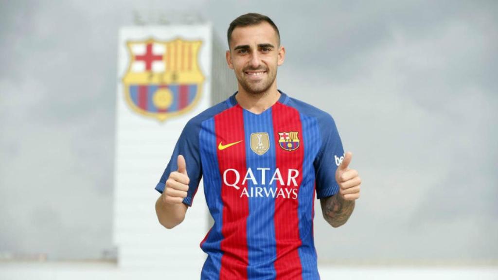 Paco Alcácer. Foto: fcbarcelona.es