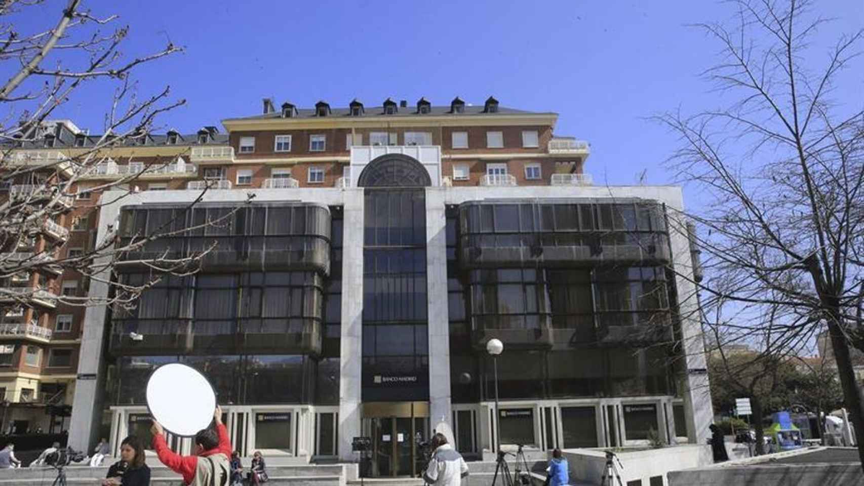 Antigua sede del Banco Madrid, en la Plaza de Colón