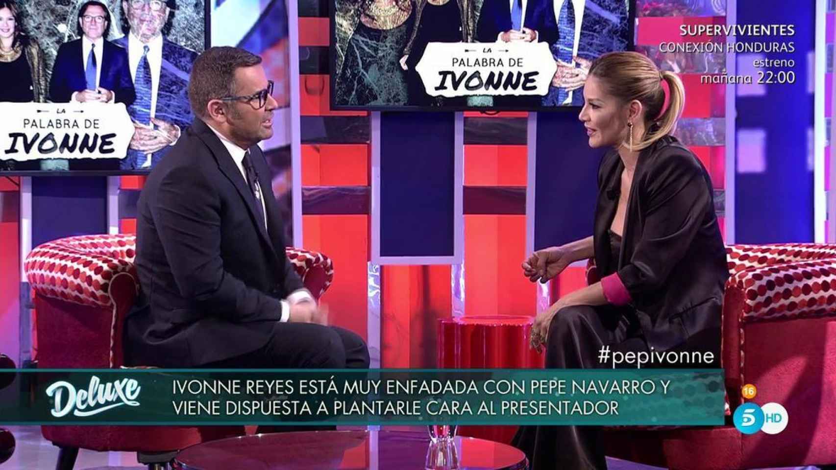 Tensión entre Ivonne Reyes y Jorge Javier ante las cláusulas de la entrevista