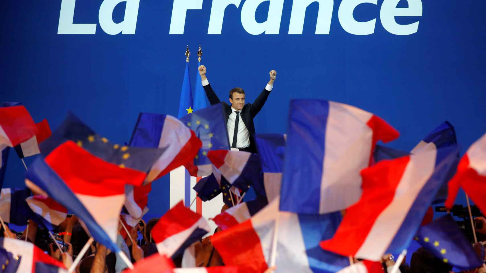 Macron, líder de En Marche!