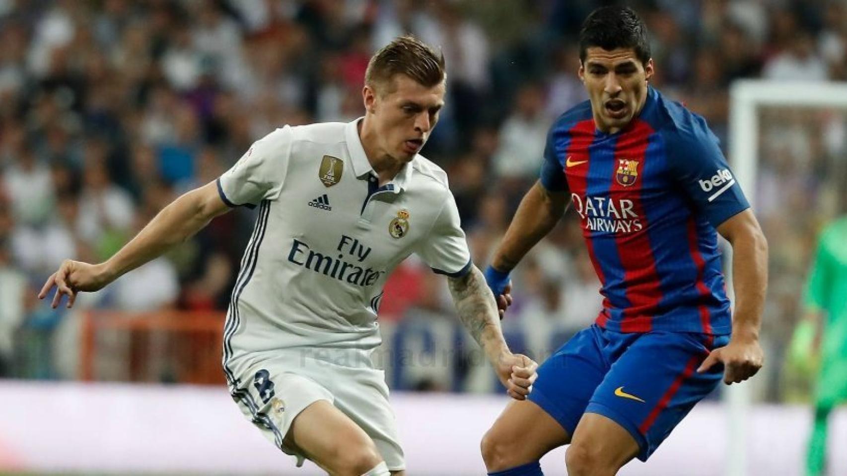 Kroos ante Luis Suárez