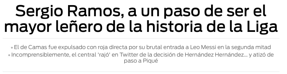 Sport pierde el control: se inventan rajadas de Ramos para sacar pecho