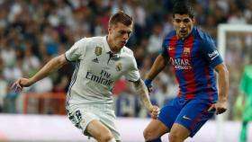 Kroos ante Luis Suárez