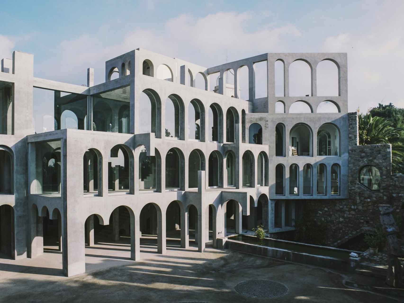La casa de Corberó, diseñada por él mismo.