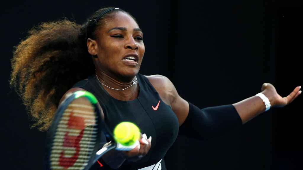 Serena Williams en el último Abierto de Australia.