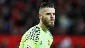 De Gea en un partido con el Manchester United. Foto. manutd.com