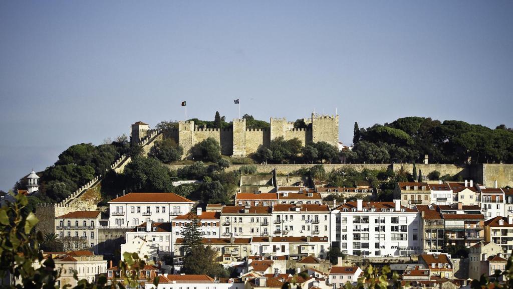 El castillo de Lisboa.