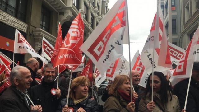 Manifestación en León