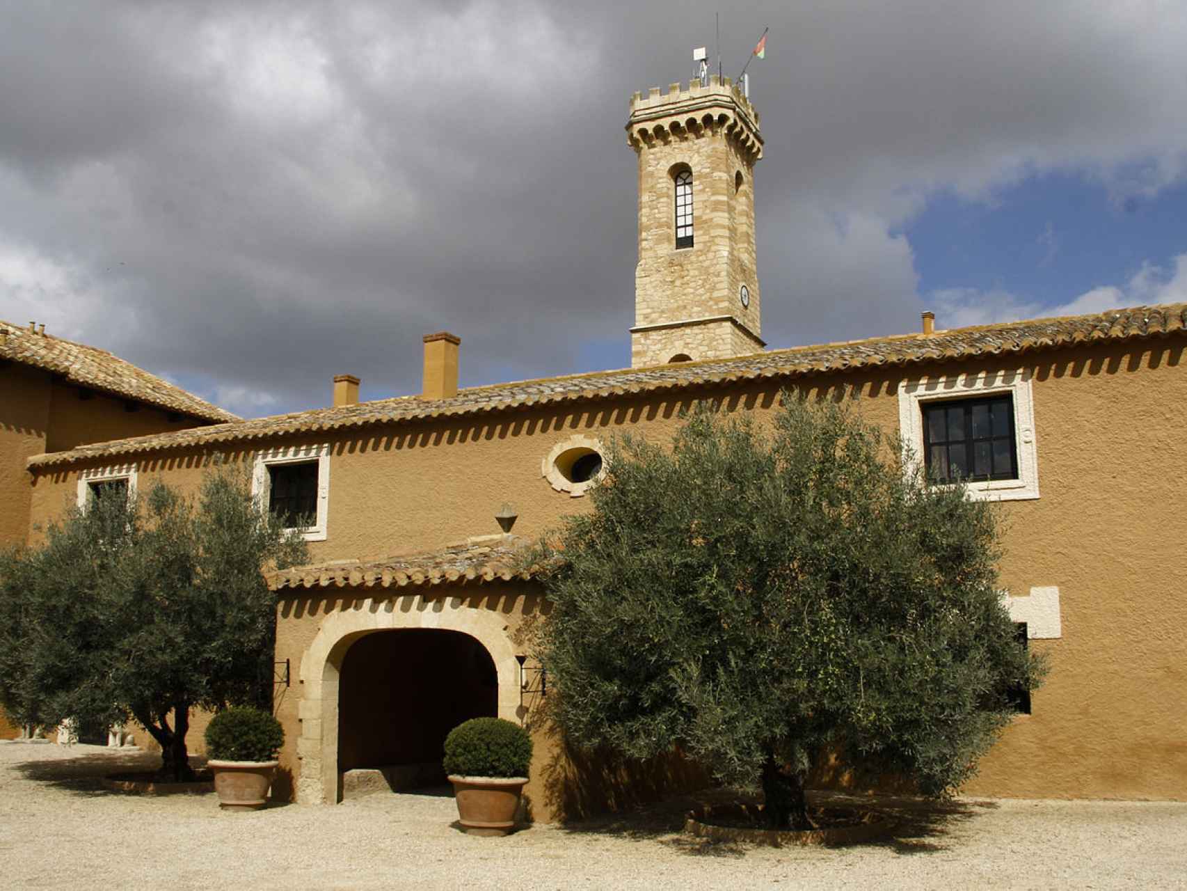 La finca La Dehesa de los Llanos, en Albacete, propiedad de la familia.