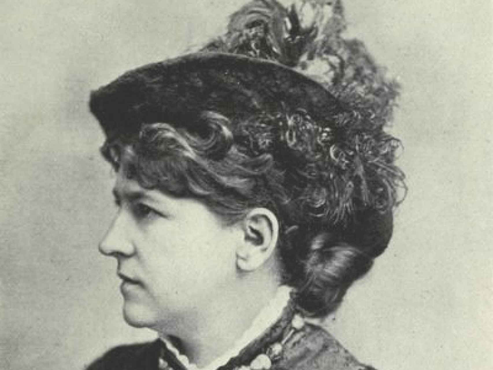 Fanny Stevenson, en la época de su matrimonio con Stevenson.