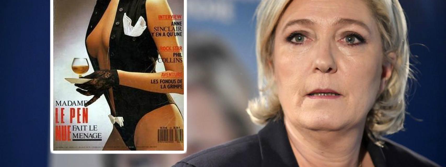 Qué ha sido de la madre de Marine Le Pen, conejita Playboy por un día