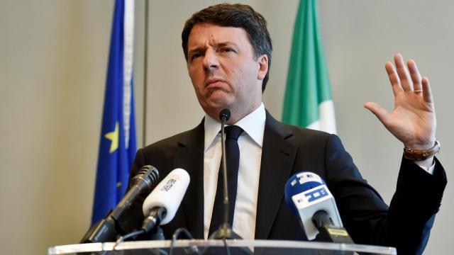 Matteo Renzi.