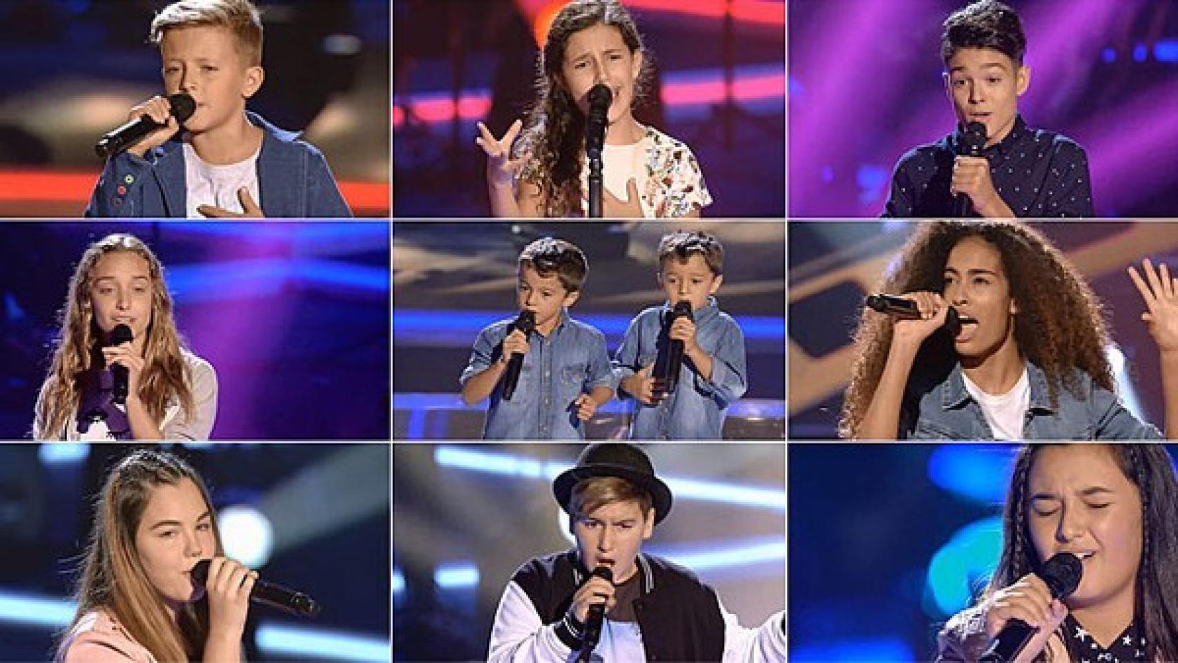 'La Voz Kids' arrolla a 'Tu cara no me suena' con ocho puntos de ventaja