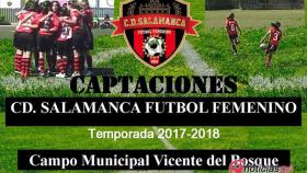 cartel captaciones futbol femenino salamanca