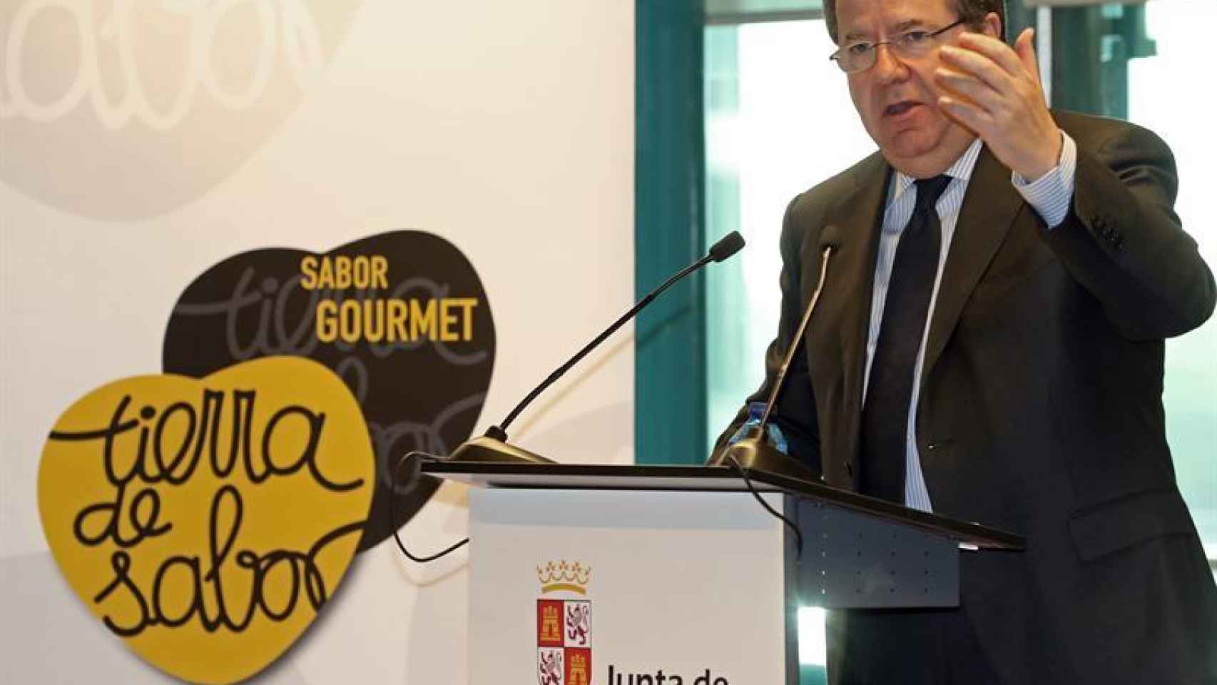 El presidente de Castilla y León, Juan Vicente Herrera, esta semana en Madrid.