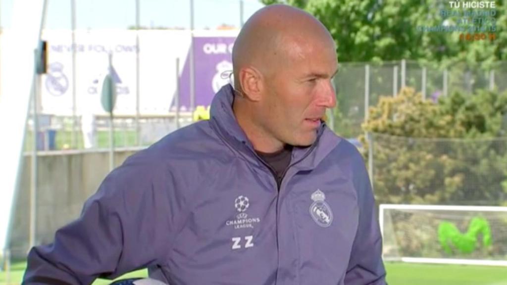 Zidane habla en Realmadrid TV