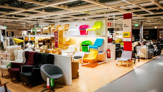 Imagen de archivo de una tienda Ikea.