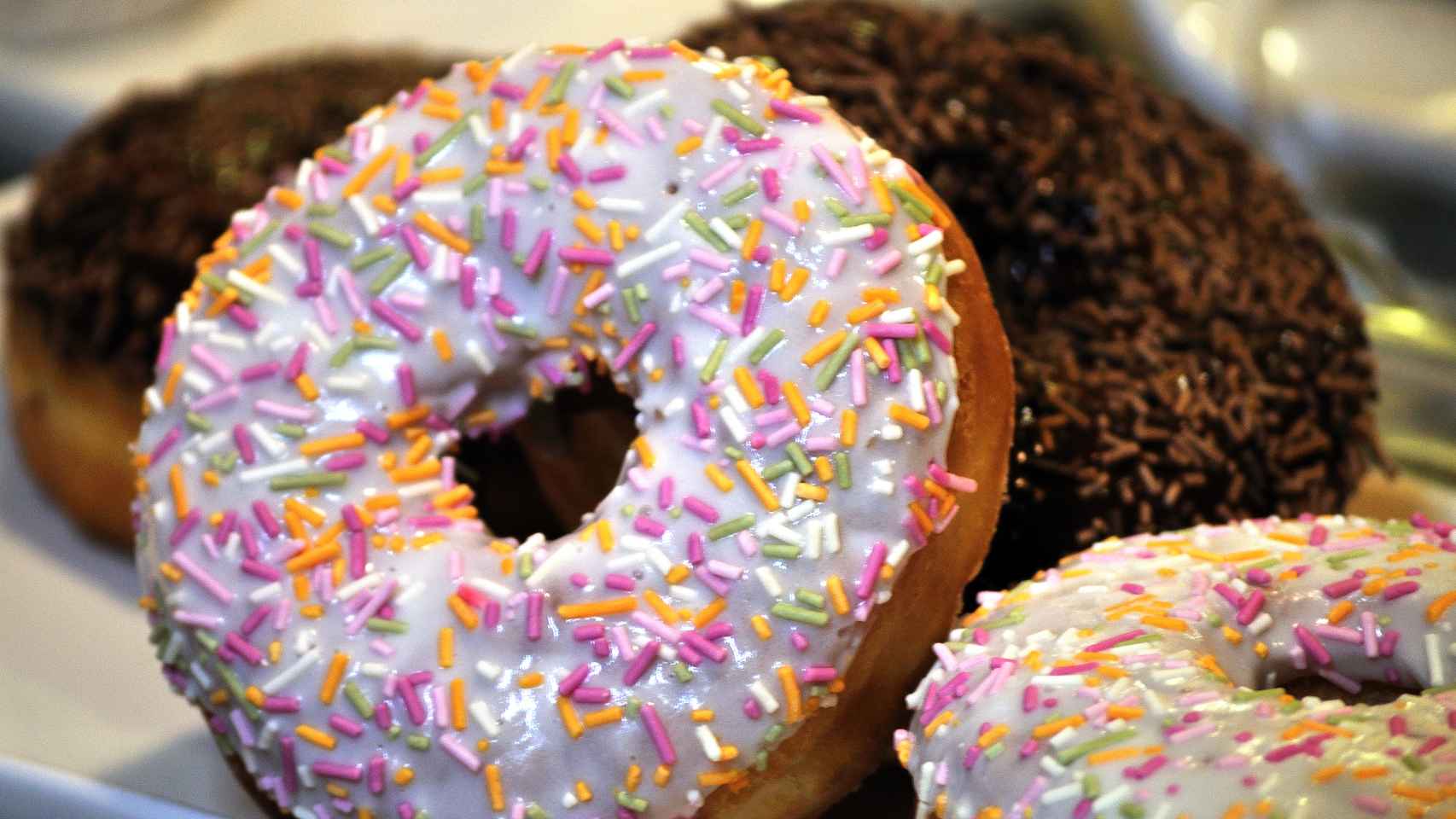 Los donuts son criminales, tanto por grasa como por azúcar. ¡Dame cuatro!