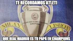 Meme del Real Madrid - Atlético   Foto: memedeportes.com