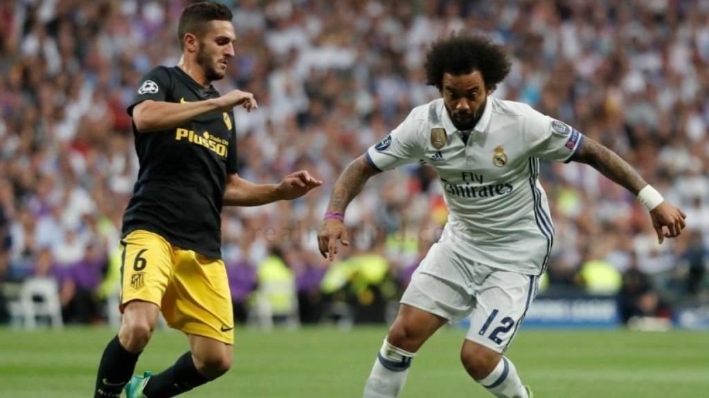 Marcelo contra Koke