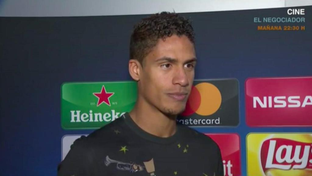 Varane habla en Realmadrid TV