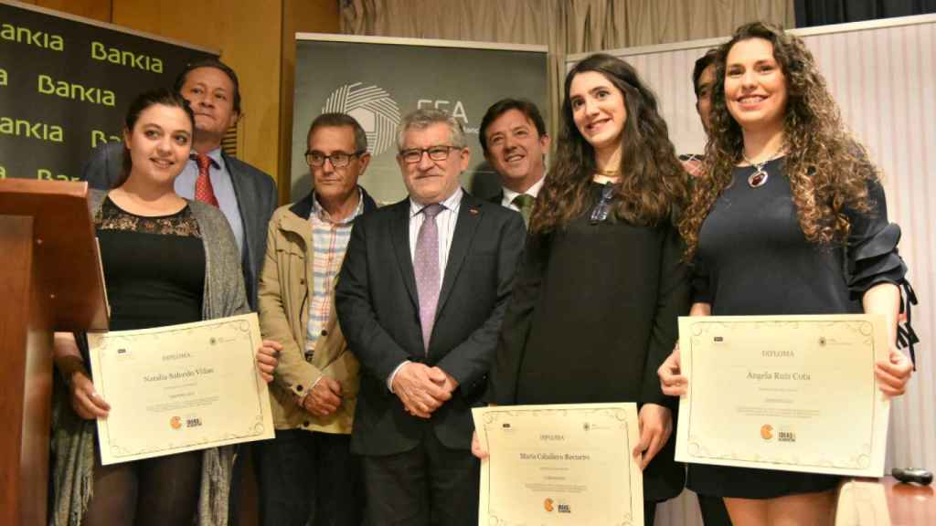 Ángel Felpeto en la foto de familia de las jornadas