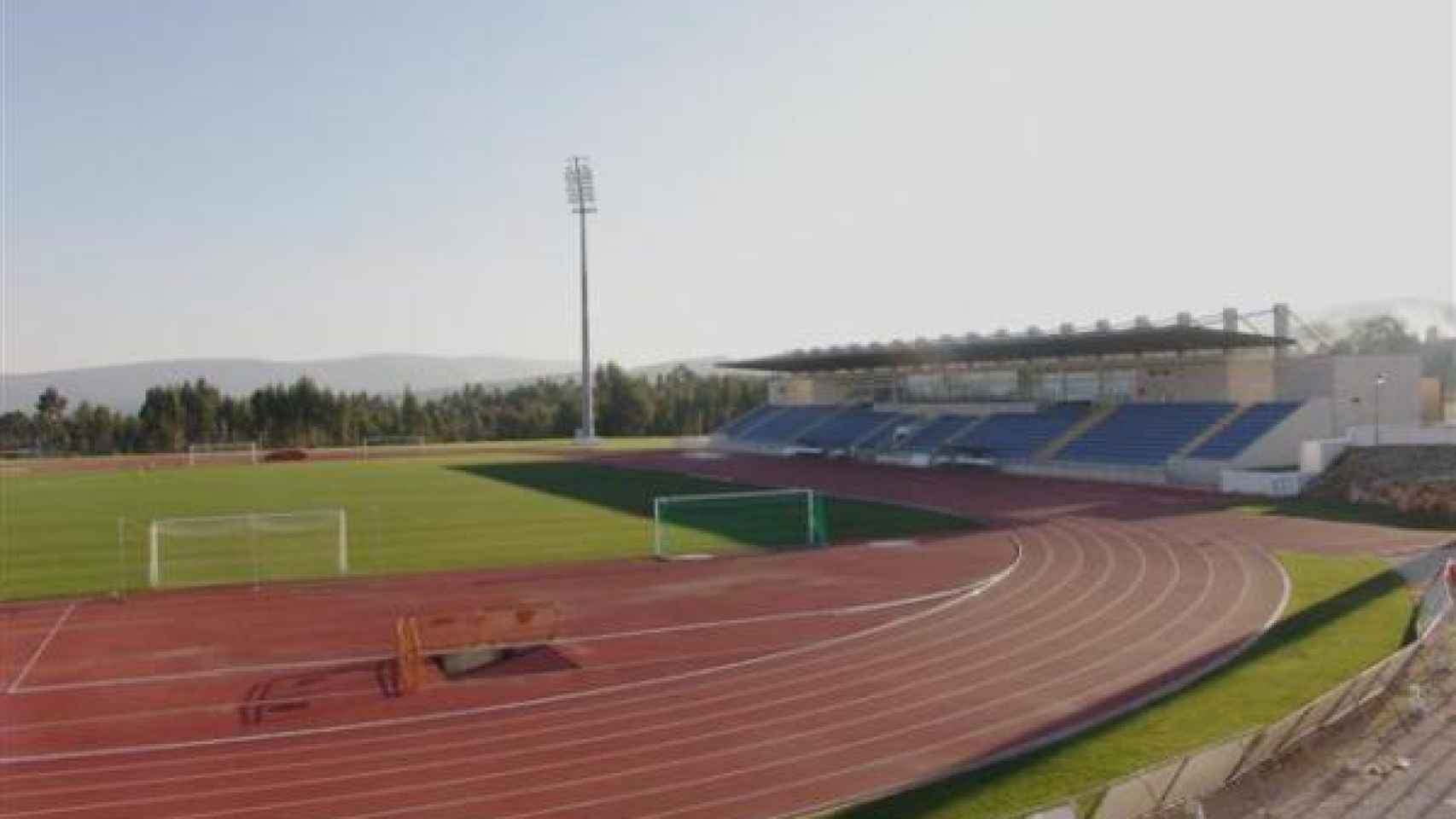 Estadio municipal de Fátima, próximamente Estadio Papa Francisco.