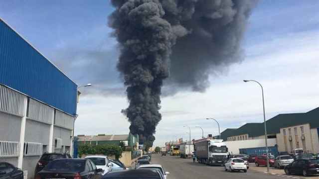 Explosiones en una fábrica de disolventes en Arganda del Rey.