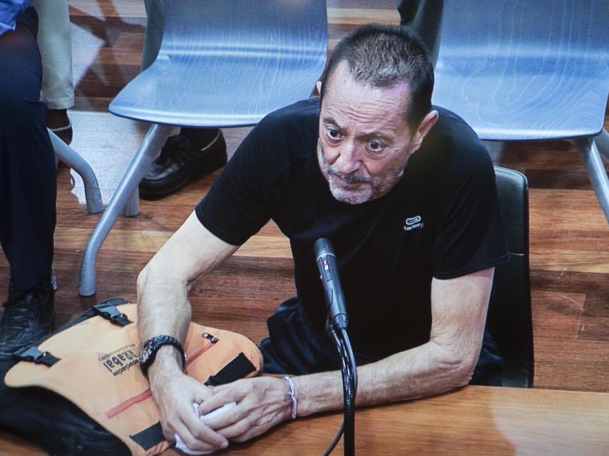 Julián Muñoz declarando ante el juez por el Caso Fregocom.