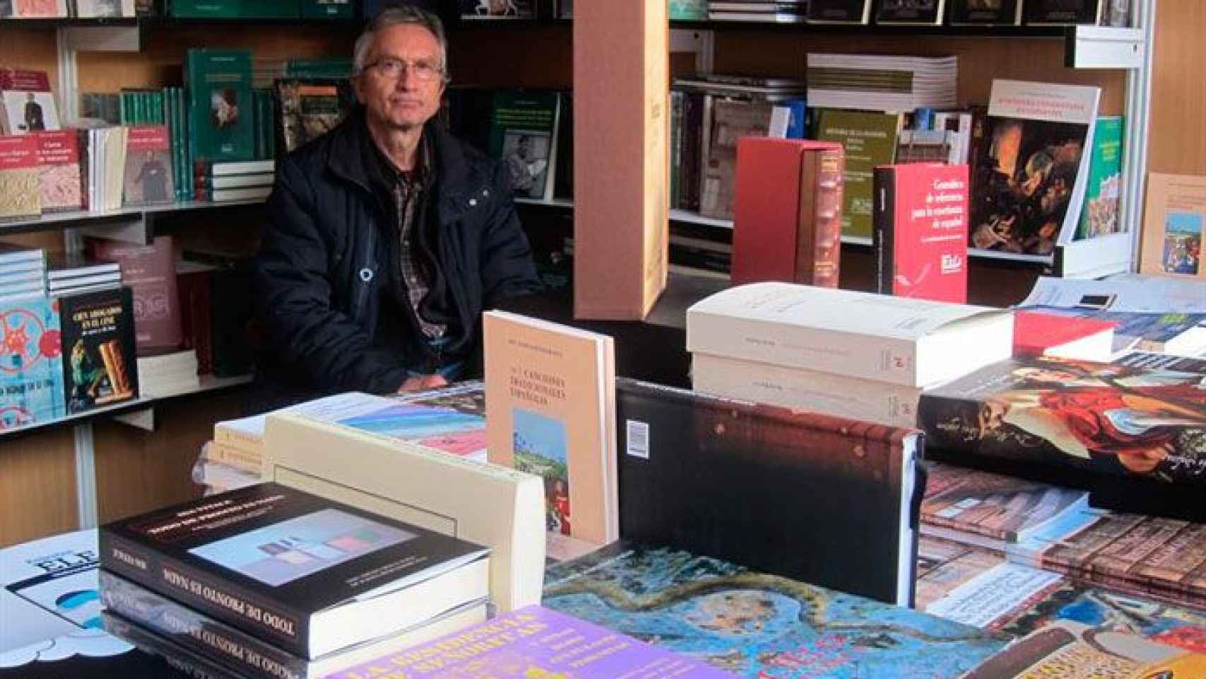 Una librería de Salamanca en la Feria del Libro