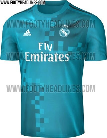 Filtrada la tercera equipacion del Real Madrid para la proxima temporada