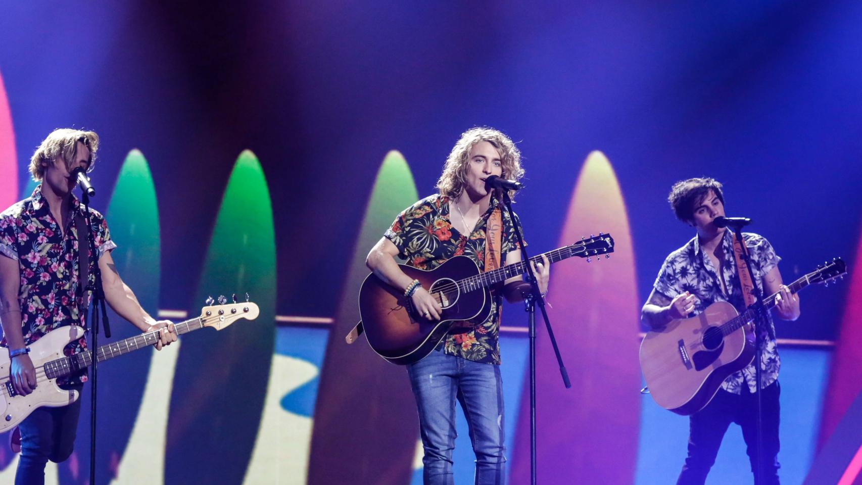 El primer ensayo de Manel Navarro en Eurovisión: así es su puesta en escena