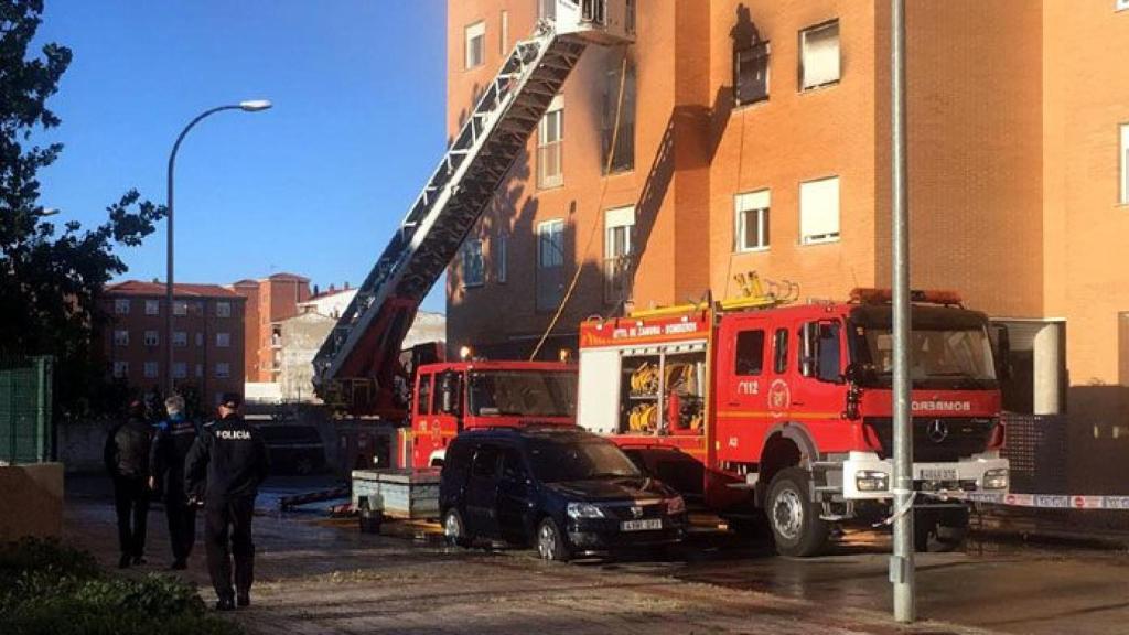 zamora incendio