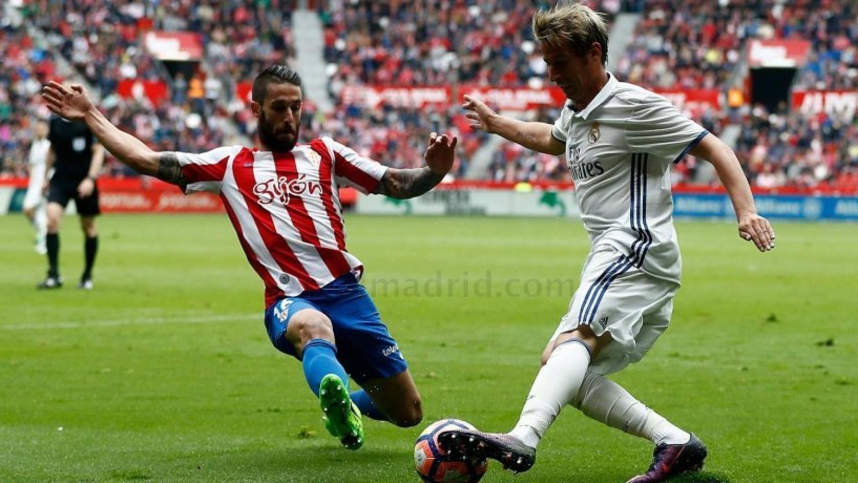 Coentrao contra el Sporting