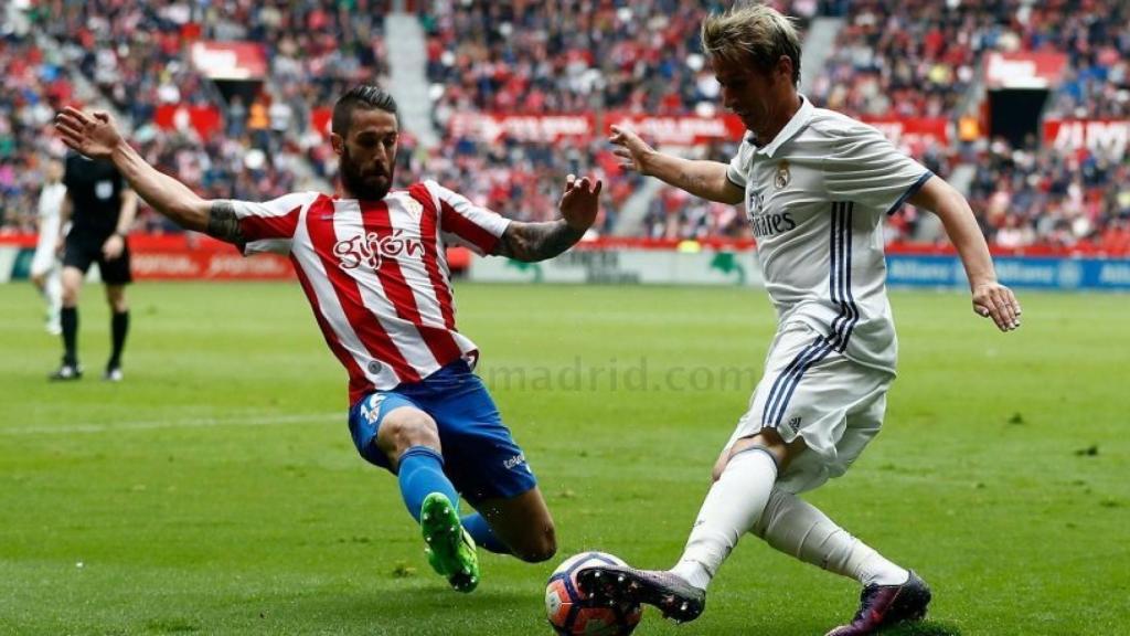 Coentrao contra el Sporting