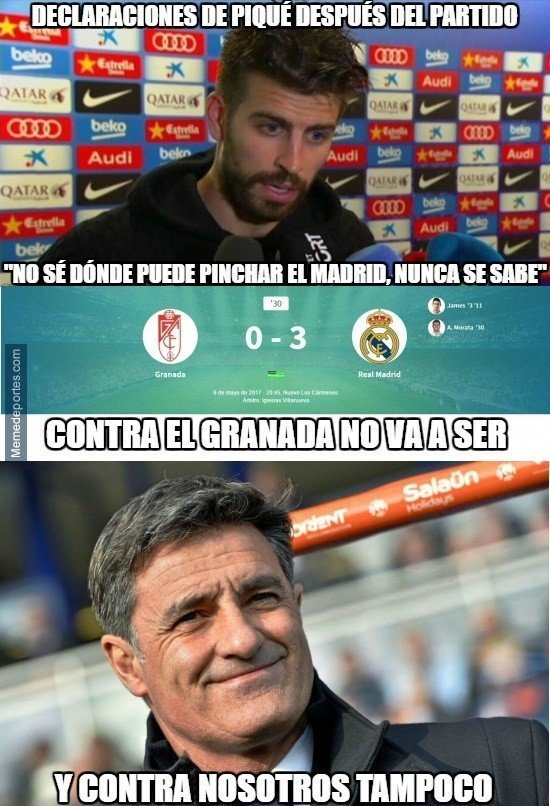 Los mejores memes del Granada - Real Madrid