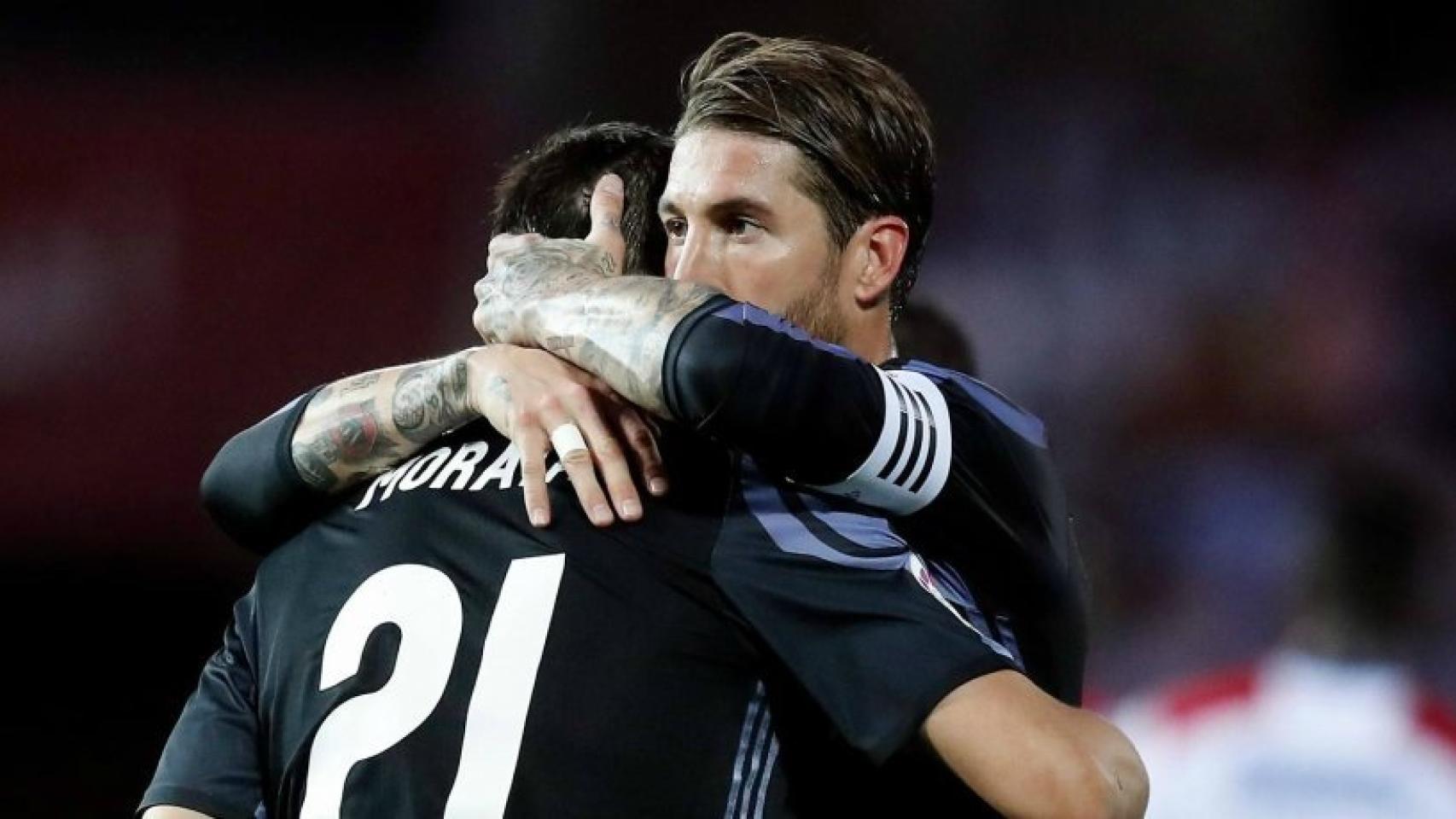 Ramos felicita a Morata