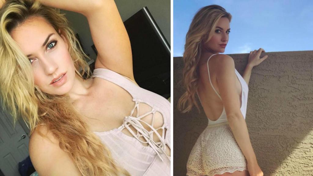 Fotos de Paige Spiranac en sus redes sociales.