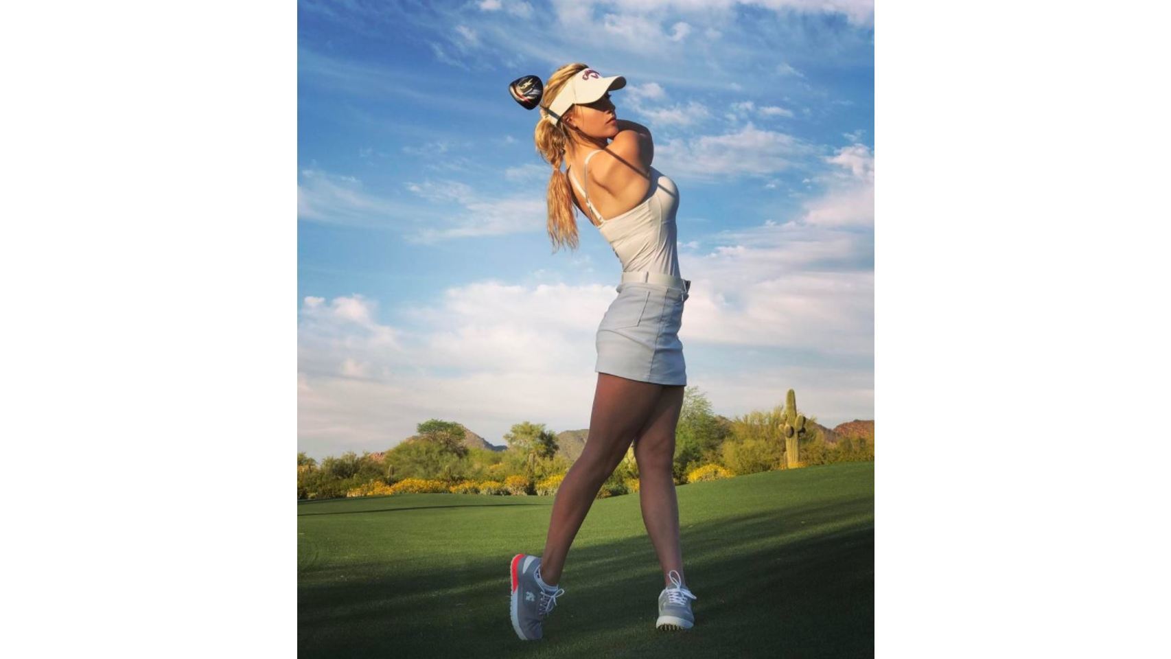 Así es Paige Spiranac, la golfista estadounidense a la que han robado fotos  desnuda