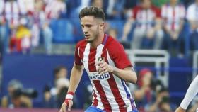 Saúl frente al Madrid. Foto: Twitter (@saulniguez)