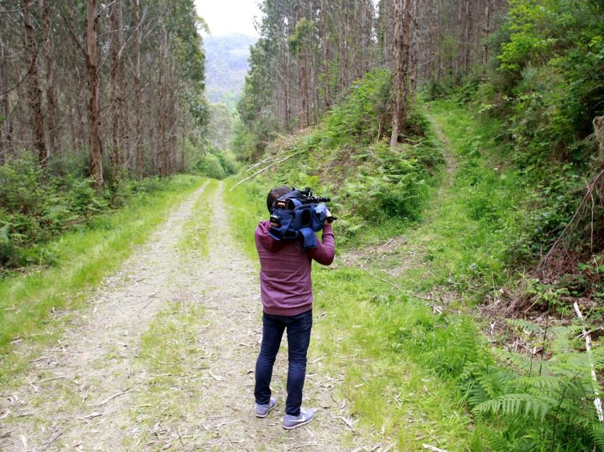 El camino en el que se encontró el niño es de difícil acceso. Solo se puede llegar por pistas forestales.